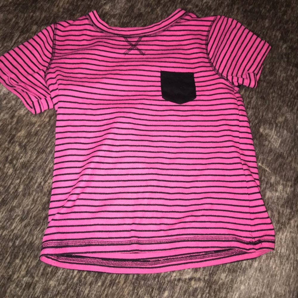 stripped pajama shirt or regular t shirt